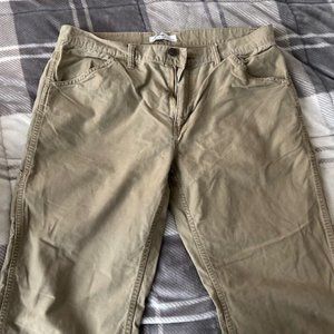 Men's canvas work pants